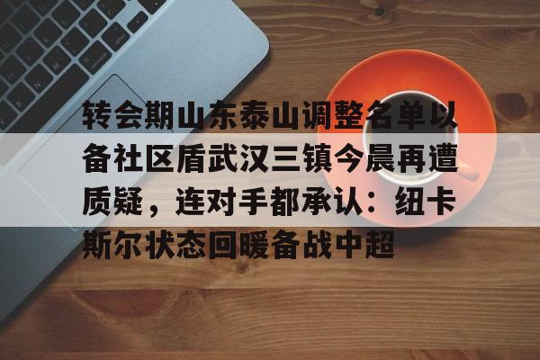 转会期山东泰山调整名单以备社区盾武汉三镇今晨再遭质疑，连对手都承认：纽卡斯尔状态回暖备战中超(武汉三镇对阵山东泰山)